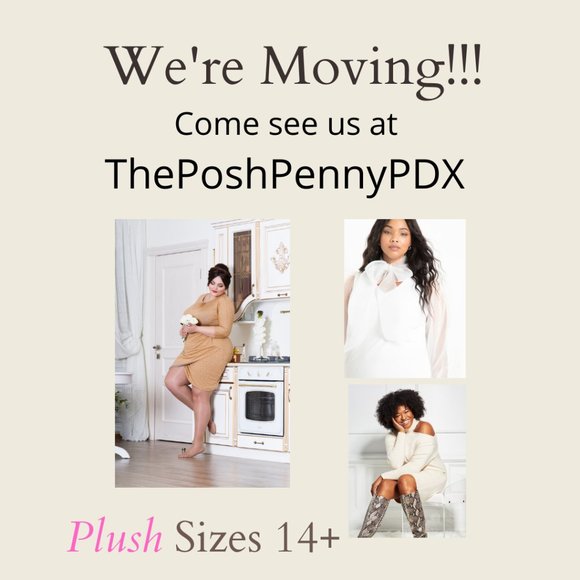 Moving to ThePoshPennyPDX Closet on Poshmark - Picture 1 of 1